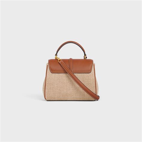 celine mini 16 tan|Celine purses 16.